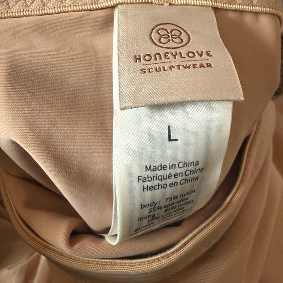 Honeylove SuperPower Short Sculptwear L Nude NWT - Picture 5 of 7